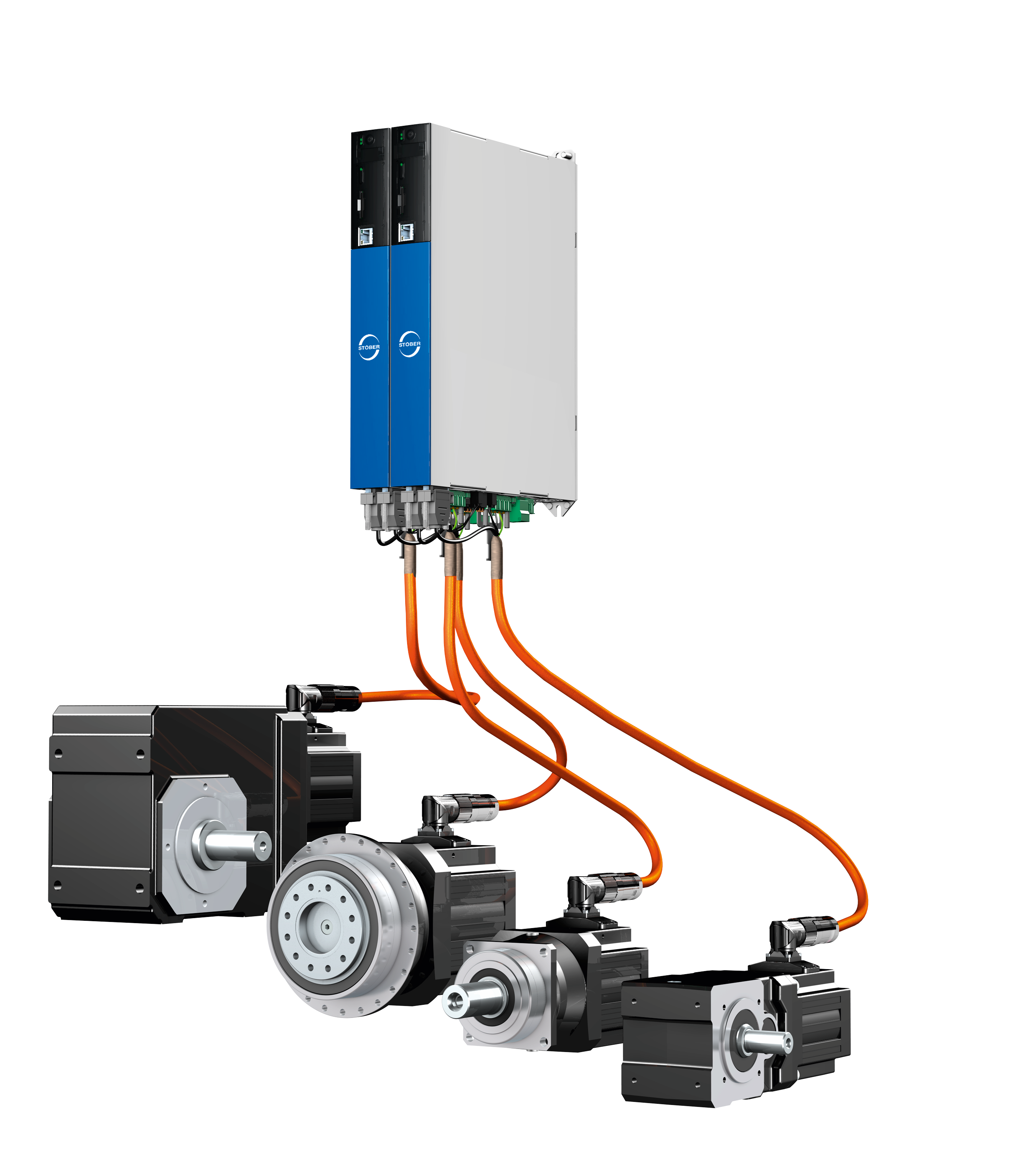 Transmit data and power up to 100 meters with the new One Cable Solution from STOBER